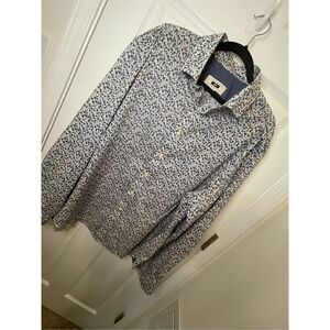 Joseph Abboud floral button down shirt XXL